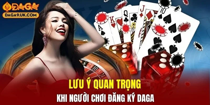 Lưu ý quan trọng khi người chơi tạo tài khoản